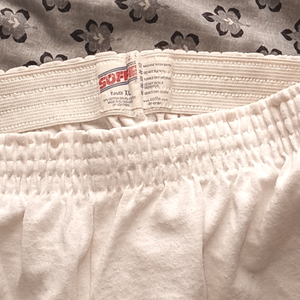 White SOFFE Shorts